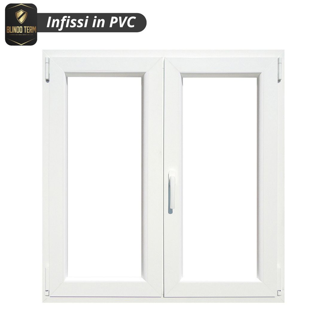Infissi in PVC Bianco Blindo Tem